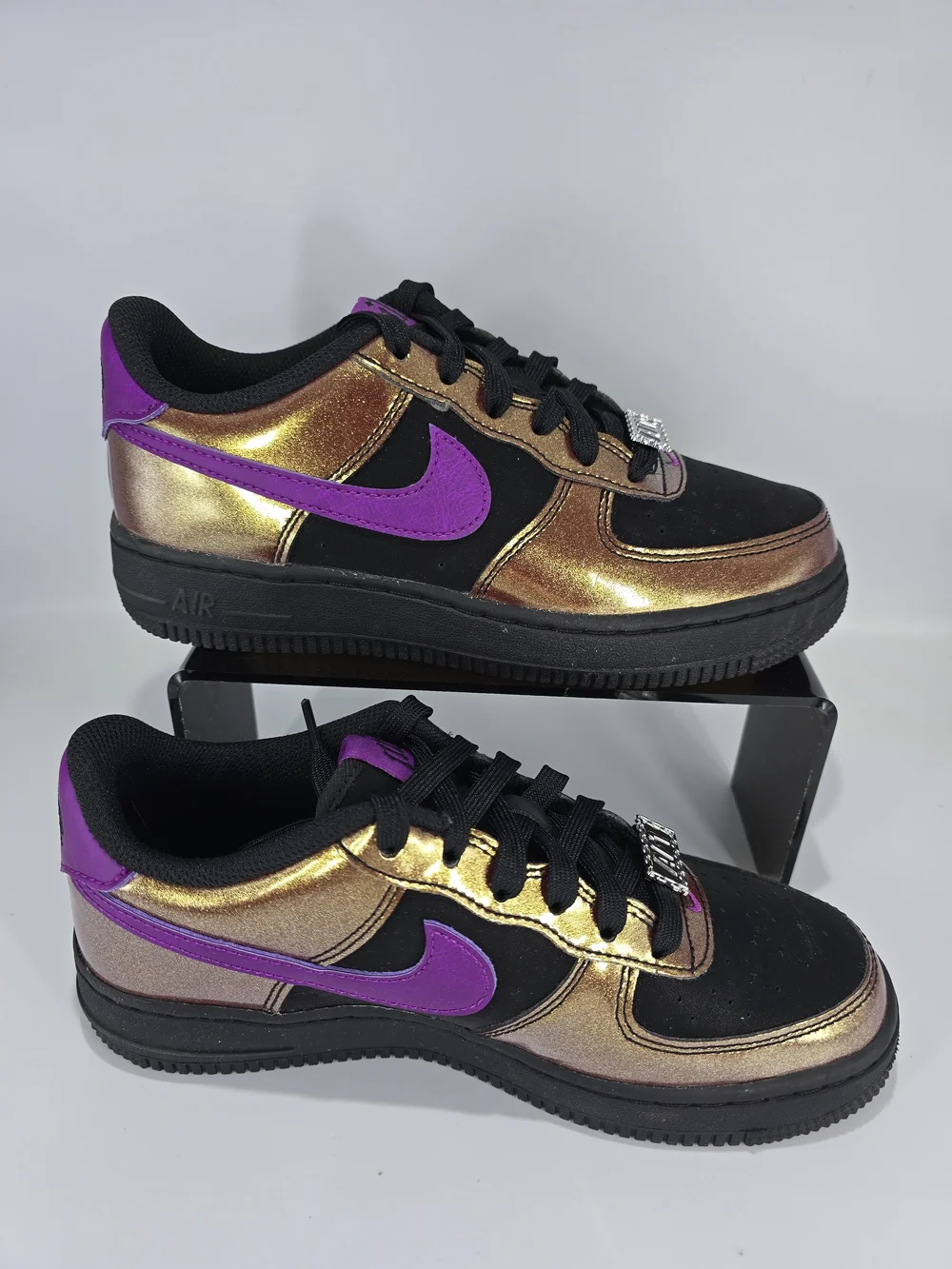 Nike Air Force 1 LV8 Black/Bold Berry – 5Y / 6.5W – New in Box